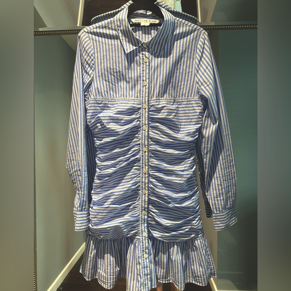 Veronica Beard collared shirt Dress Brand New!